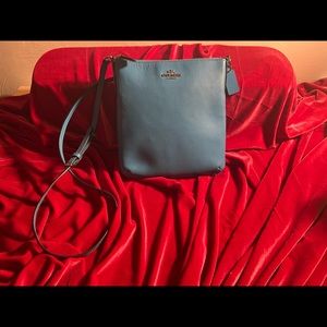 Cute blue Coach crossbody